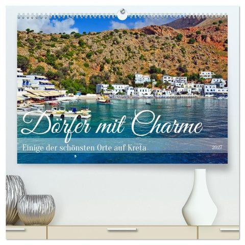 Dörfer mit Charme (hochwertiger Premium Wandkalender 2027 DIN A2 quer), Kunstdruck in Hochglanz