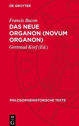 Das Neue Organon (Novum Organon)