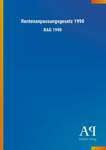 Rentenanpassungsgesetz 1990