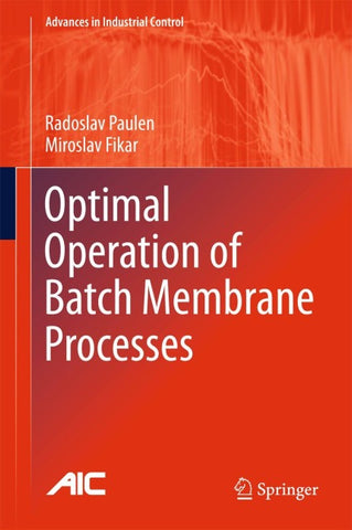 Optimal Operation of Batch Membrane Processes