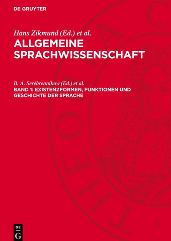 Existenzformen, Funktionen und Geschichte der Sprache