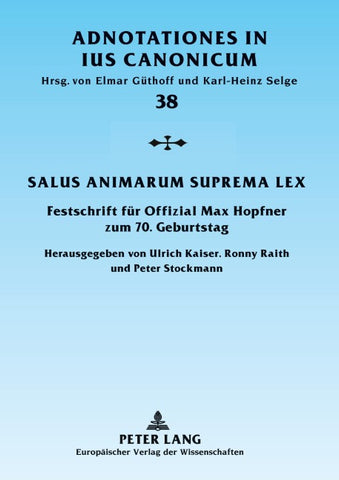 Salus animarum suprema lex