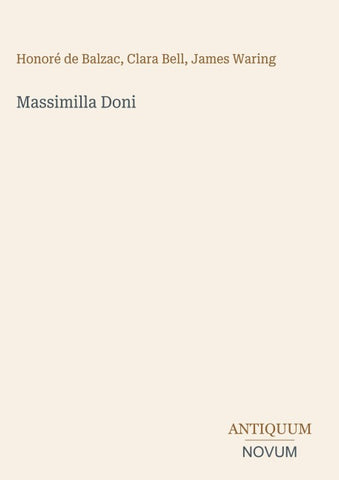 Massimilla Doni