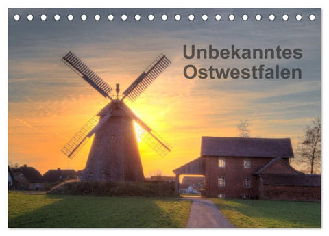 Unbekanntes Ostwestfalen (Tischkalender 2027 DIN A5 quer), CALVENDO Monatskalender