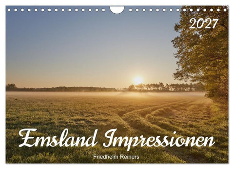 Emsland Impressionen (Wandkalender 2027 DIN A4 quer), CALVENDO Monatskalender