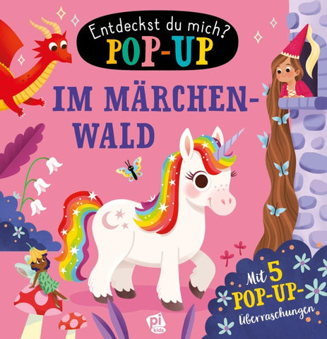 Im Märchenwald - Entdeckst du mich? Pop-up-Buch - Pappbilderbuch mit bunten Pop-ups und lustigen Reimen