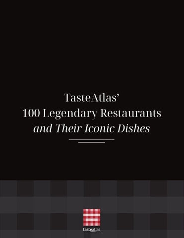 TasteAtlas' 100 Legendary Restaurants and Their Iconic Dishes