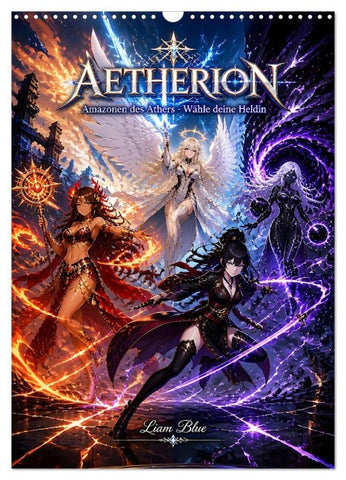 Aetherion (Wandkalender 2027 DIN A3 hoch), CALVENDO Monatskalender