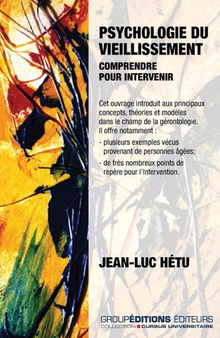Psychologie du vieillissement