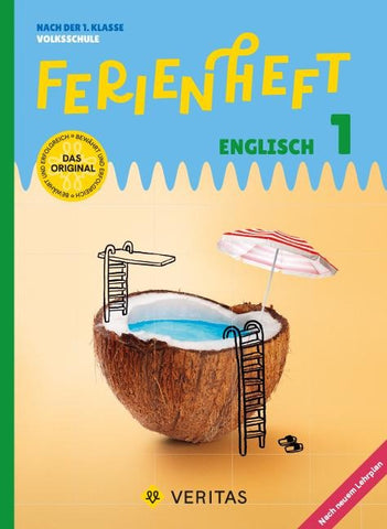 Ferienheft Englisch 1. Klasse Volksschule. Lehrplan 2023