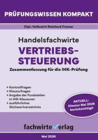 Handelsfachwirte: Vertriebssteuerung