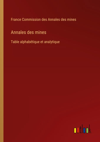 Annales des mines