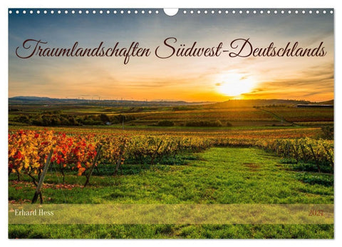 Traumlandschaften Südwest-Deutschlands (Wandkalender 2027 DIN A3 quer), CALVENDO Monatskalender