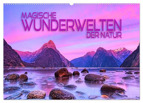 Magische Wunderwelten der Natur (Wandkalender 2027 DIN A2 quer), CALVENDO Monatskalender