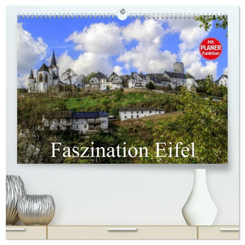 Faszination Eifel (hochwertiger Premium Wandkalender 2027 DIN A2 quer), Kunstdruck in Hochglanz