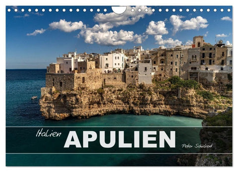Italien - Apulien (Wandkalender 2027 DIN A4 quer), CALVENDO Monatskalender