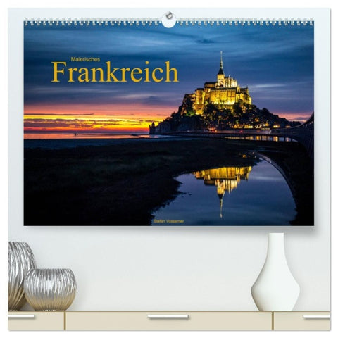 Malerisches Frankreich (hochwertiger Premium Wandkalender 2027 DIN A2 quer), Kunstdruck in Hochglanz