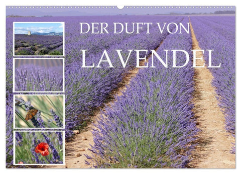 Der Duft von Lavendel (Wandkalender 2027 DIN A2 quer), CALVENDO Monatskalender