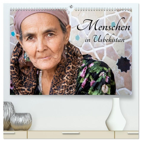 Menschen in Usbekistan (hochwertiger Premium Wandkalender 2027 DIN A2 quer), Kunstdruck in Hochglanz