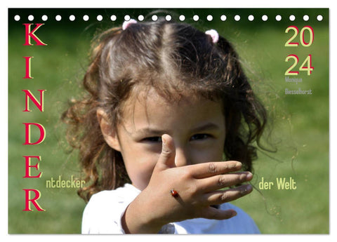 Kinder. Entdecker der Welt (Tischkalender 2027 DIN A5 quer), CALVENDO Monatskalender