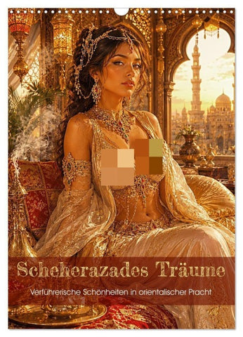 Scheherazades Träume (Wandkalender 2027 DIN A3 hoch), CALVENDO Monatskalender