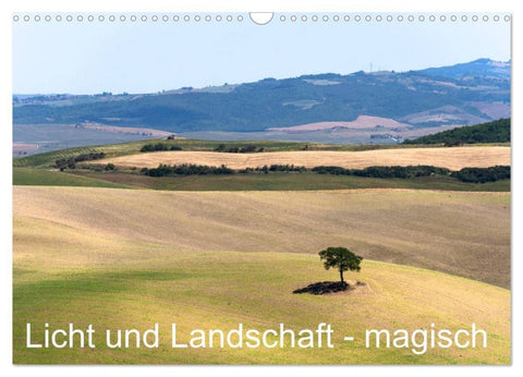 Licht und Landschaft - magisch! (Wandkalender 2027 DIN A3 quer), CALVENDO Monatskalender
