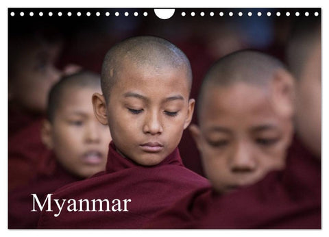 Myanmar 2027 (Wandkalender 2027 DIN A4 quer), CALVENDO Monatskalender