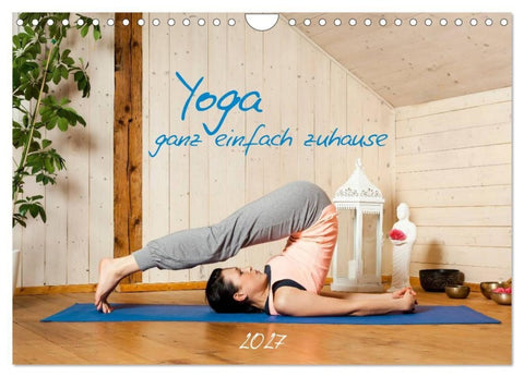 Yoga - ganz einfach zuhause (Wandkalender 2027 DIN A4 quer), CALVENDO Monatskalender