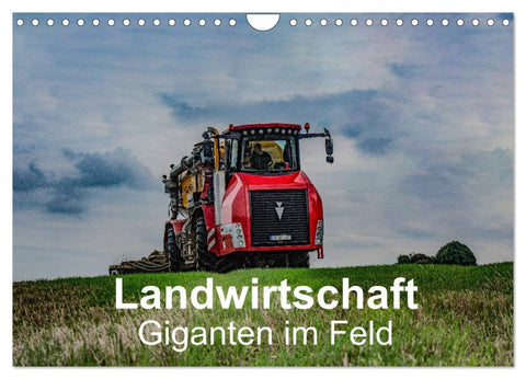 Landwirtschaft - Giganten im Feld (Wandkalender 2026 DIN A4 quer), CALVENDO Monatskalender