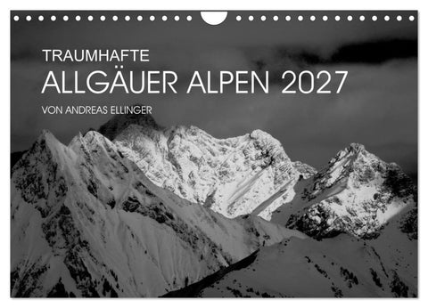 Traumhafte Allgäuer Alpen (Wandkalender 2027 DIN A4 quer), CALVENDO Monatskalender