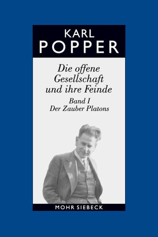 Die offene Gesellschaft und ihre Feinde. Band I: Der Zauber Platons