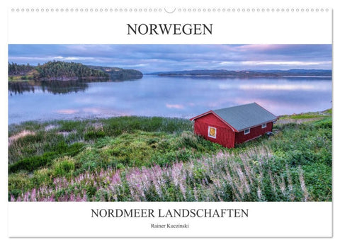NORWEGEN - NORDMEER LANDSCHAFTEN (Wandkalender 2026 DIN A2 quer), CALVENDO Monatskalender