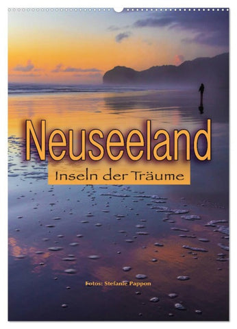 Neuseeland, Inseln der Träume (Wandkalender 2026 DIN A2 hoch), CALVENDO Monatskalender