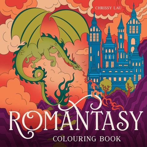ROMANTASY COLOURING BK PB