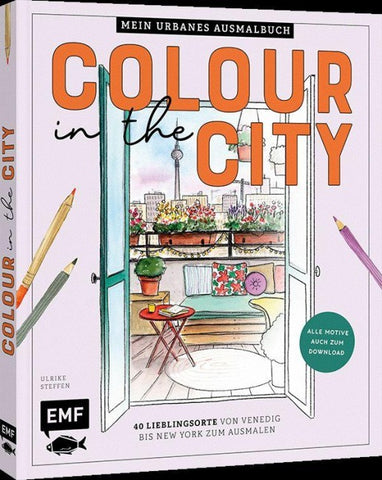 Colour in the city – Mein urbanes Ausmalbuch