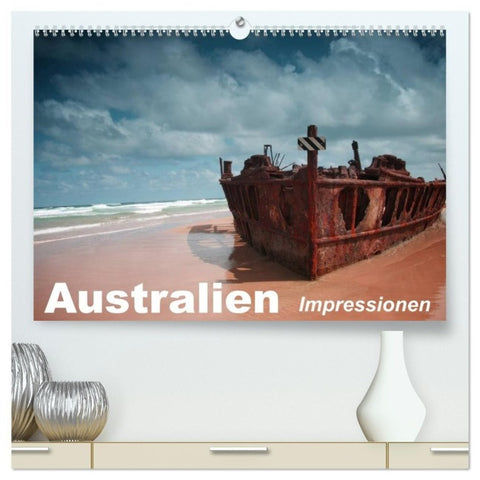 Australien • Impressionen (hochwertiger Premium Wandkalender 2027 DIN A2 quer), Kunstdruck in Hochglanz