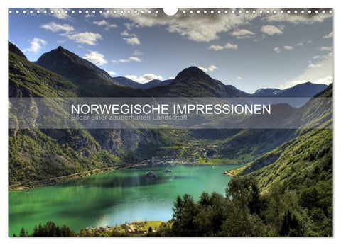 Norwegische Impressionen (Wandkalender 2027 DIN A3 quer), CALVENDO Monatskalender