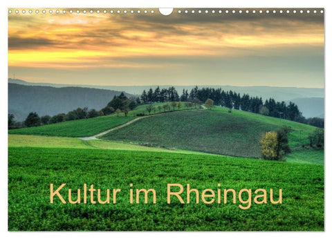 Kultur im Rheingau (Wandkalender 2027 DIN A3 quer), CALVENDO Monatskalender
