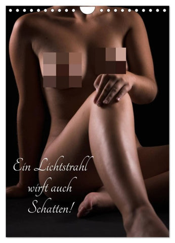 Ein Lichtstrahl wirft auch Schatten! (Wandkalender 2027 DIN A4 hoch), CALVENDO Monatskalender