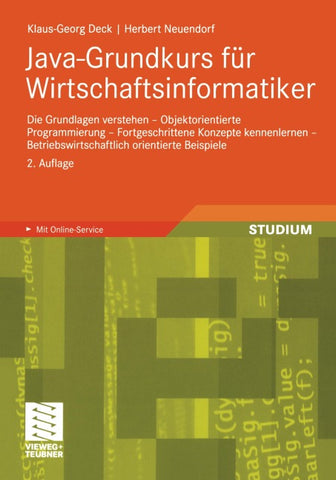 Java-Grundkurs für Wirtschaftsinformatiker