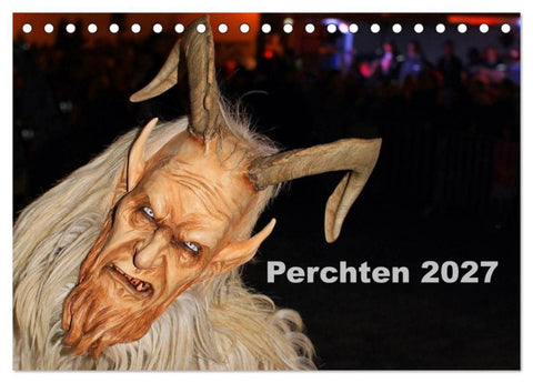 Perchten 2027 (Tischkalender 2027 DIN A5 quer), CALVENDO Monatskalender