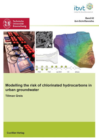 Modelling the risk of chloridnated hydrocarbons in urban groundwater