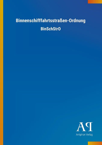 Binnenschifffahrtsstraßen-Ordnung