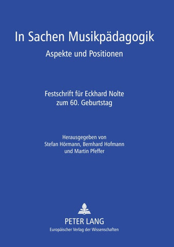 In Sachen Musikpädagogik