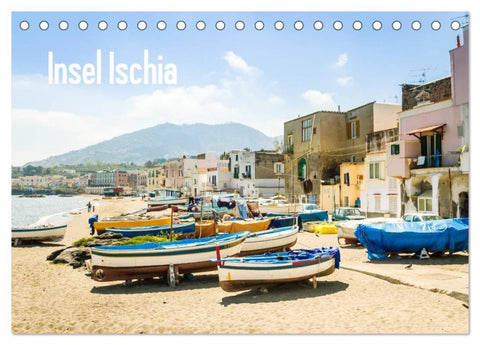 Insel Ischia (Tischkalender 2026 DIN A5 quer), CALVENDO Monatskalender