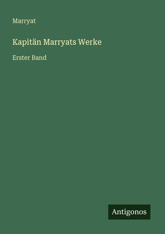 Kapitän Marryats Werke