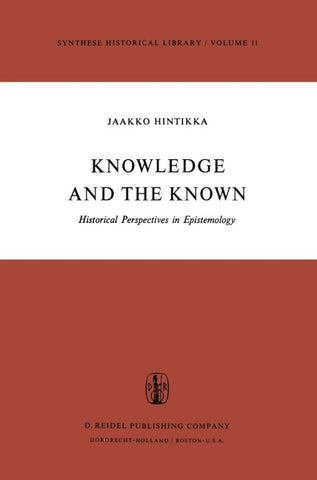 Knowledge and the Known