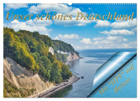 Unser schönes Deutschland (Wandkalender 2026 DIN A2 quer), CALVENDO Monatskalender