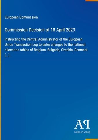 Commission Decision of 18 April 2023