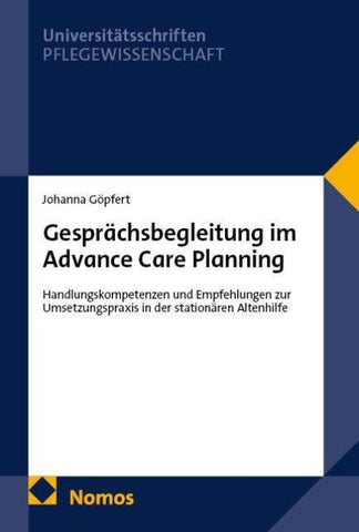 Gesprächsbegleitung im Advance Care Planning